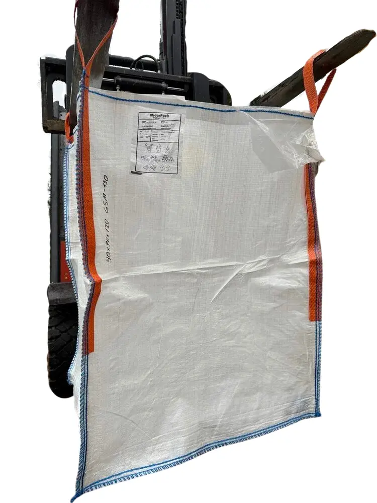 Big Bag -  90x90x120 góra otwarta, dno płaskie (udźwig 1000 kg) - zdjęcie 1